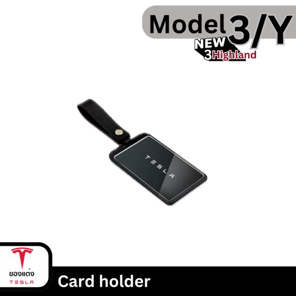 ที่ใส่การ์ด Card Holder สำหรับ Tesla Model 3/3Highland/Y - พร้อมส่งทันที - Image 3