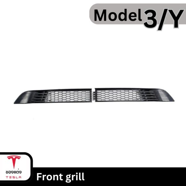 แผ่นกันแมลงและเศษหินสำหรับ Front Grill ของ Tesla Model 3/3Highland/Y - ป้องกันหน้ารถอย่างมีประสิทธิภาพ - Image 2