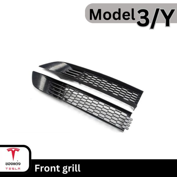 แผ่นกันแมลงและเศษหินสำหรับ Front Grill ของ Tesla Model 3/3Highland/Y - ป้องกันหน้ารถอย่างมีประสิทธิภาพ - Image 5