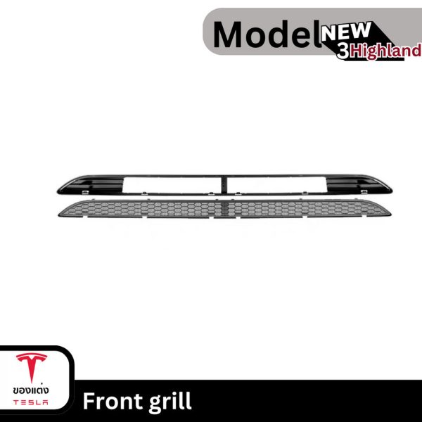 แผ่นกันแมลงและเศษหินสำหรับ Front Grill ของ Tesla Model 3/3Highland/Y - ป้องกันหน้ารถอย่างมีประสิทธิภาพ - Image 7