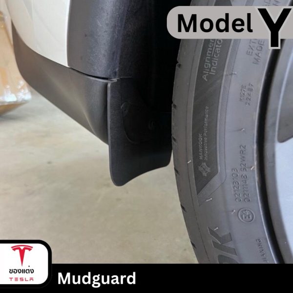 บังโคลน Mud Guard สำหรับ Tesla Model 3 Highland/Y - 1 ชุด 4 ชิ้น พร้อมส่งทันที - Image 4