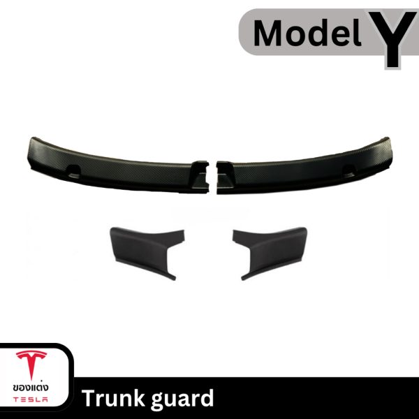 พลาสติกกันรอยท้ายรถ Trunk Guard สำหรับ Tesla Model 3Highland/Y - ป้องกันรอยขีดข่วน พร้อมส่งทันที - Image 2