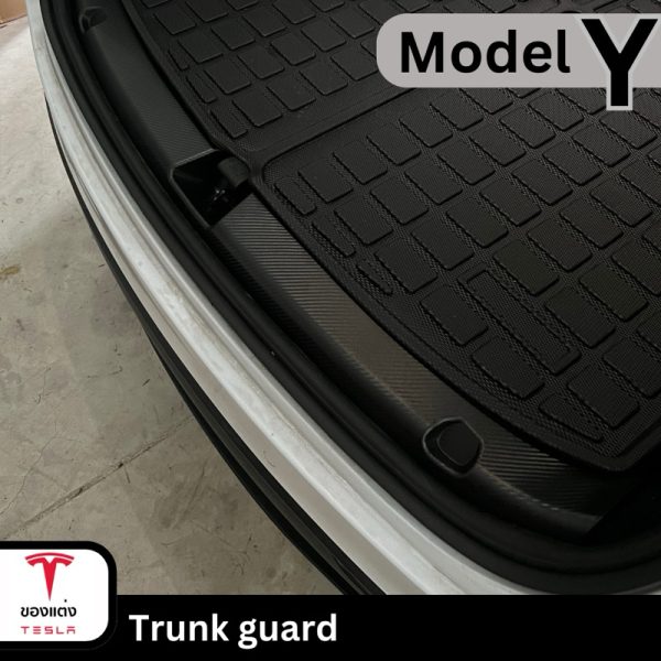 พลาสติกกันรอยท้ายรถ Trunk Guard สำหรับ Tesla Model 3Highland/Y - ป้องกันรอยขีดข่วน พร้อมส่งทันที - Image 3