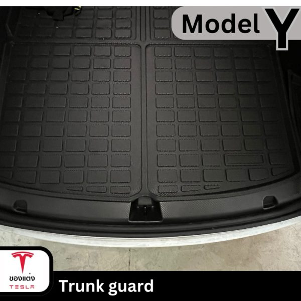 พลาสติกกันรอยท้ายรถ Trunk Guard สำหรับ Tesla Model 3Highland/Y - ป้องกันรอยขีดข่วน พร้อมส่งทันที - Image 5