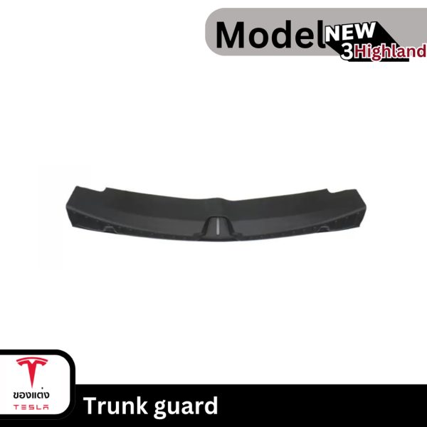 พลาสติกกันรอยท้ายรถ Trunk Guard สำหรับ Tesla Model 3Highland/Y - ป้องกันรอยขีดข่วน พร้อมส่งทันที - Image 7